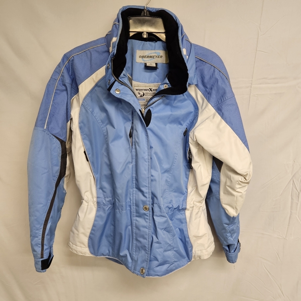 Obermeyer Ridgeline Hooded Winter Ski Jacket Parka Womens 6 Weather X System